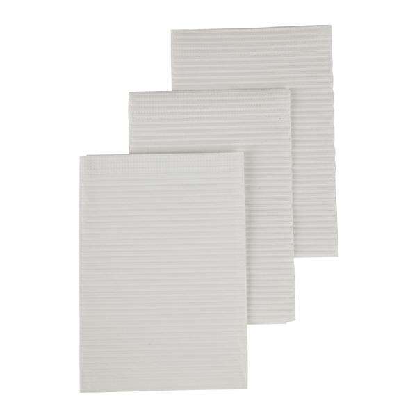 Towel Patient Dri-Gard Plus 13 in x 19 in White 3 Ply Tissue / Poly 500/Ca